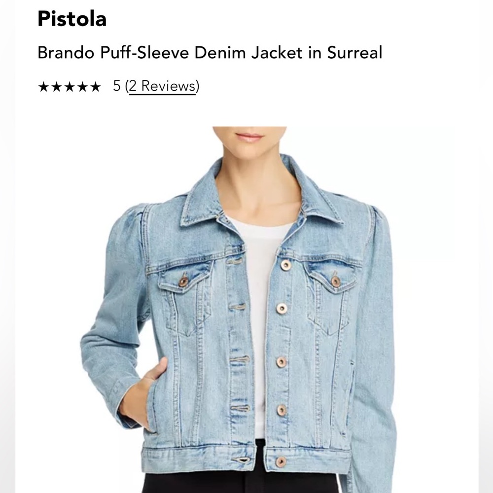 Brand new Pistola jean jacket